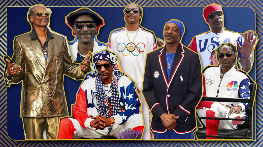 Snoop Dogg collage from today show